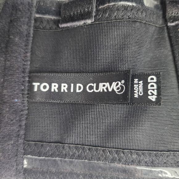 Torrid Black Bombshell Everyday Underwire Strapless Push-Up Bra Size 42DD - Picture 4 of 6